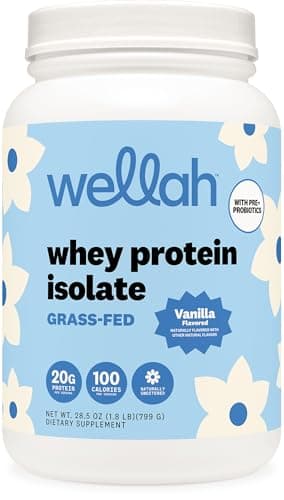 Wellah Grass-Fed Whey Protein Powder